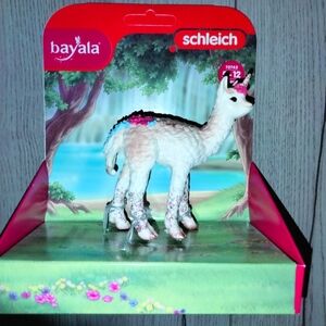 Schleich Llamacorn glitter Bayala play figurine llama unicorn New in packaging